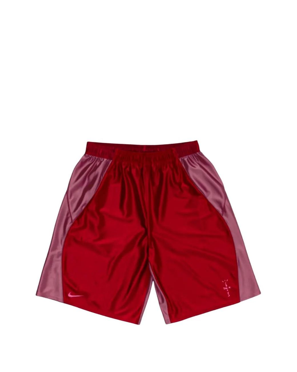 Travis Scott X Nike Logo-Embroidered Basketball Shorts
