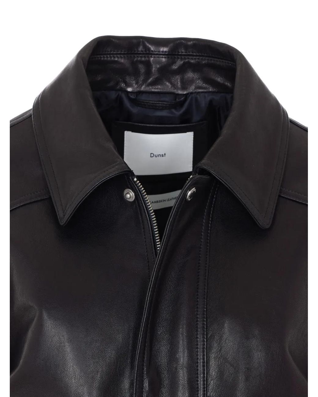 DUNST Black Front-Pocket Jacket