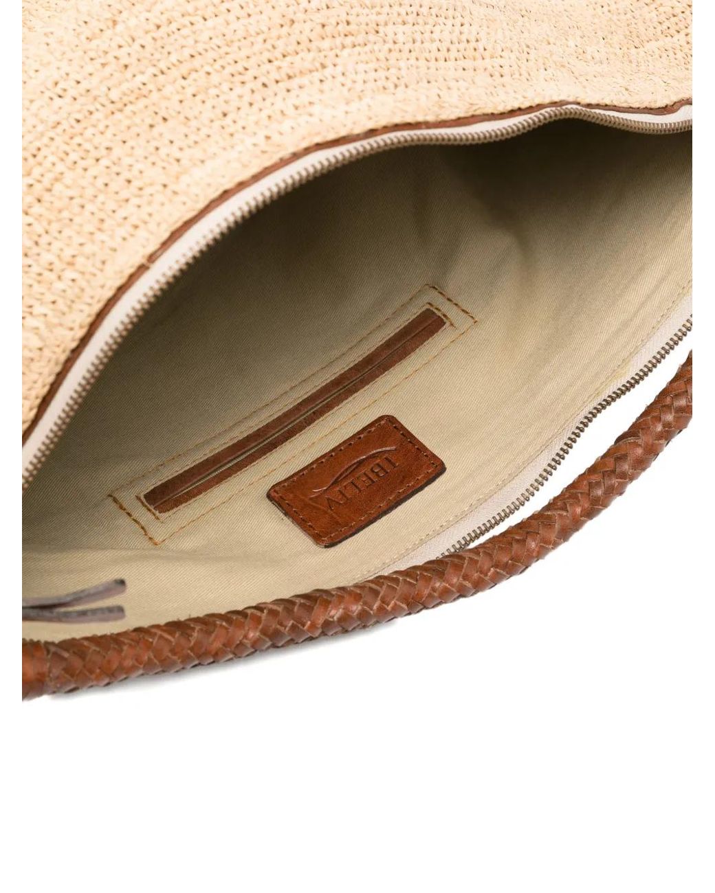 IBELIV Metallic Utopia Crocheted Raffia Shoulder Bag