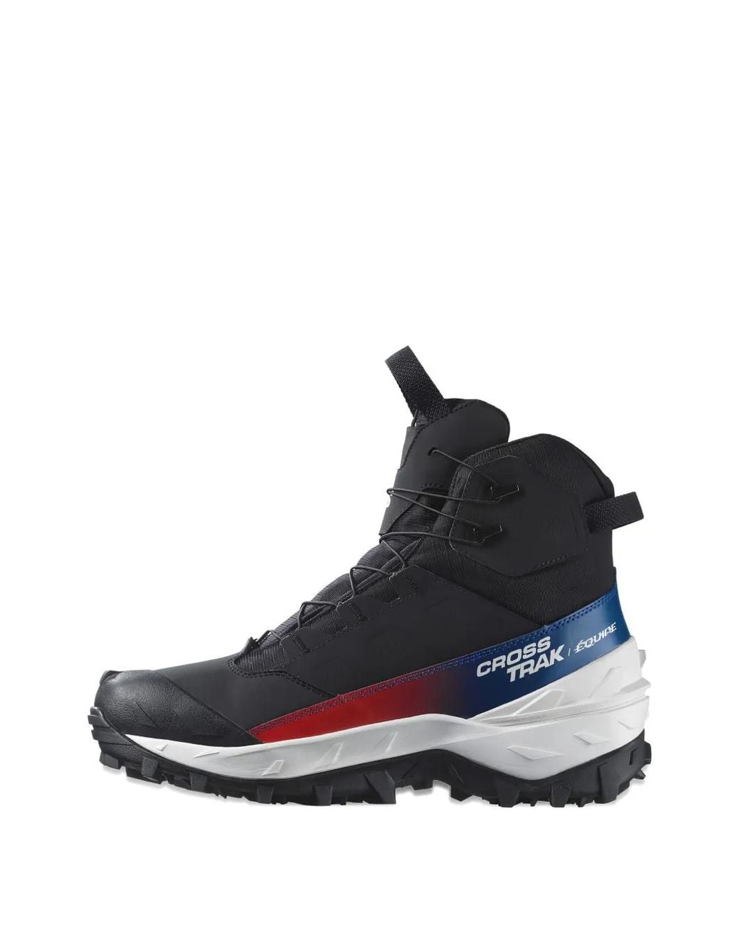 Salomon Blue Rubber And Pu Sneakers
