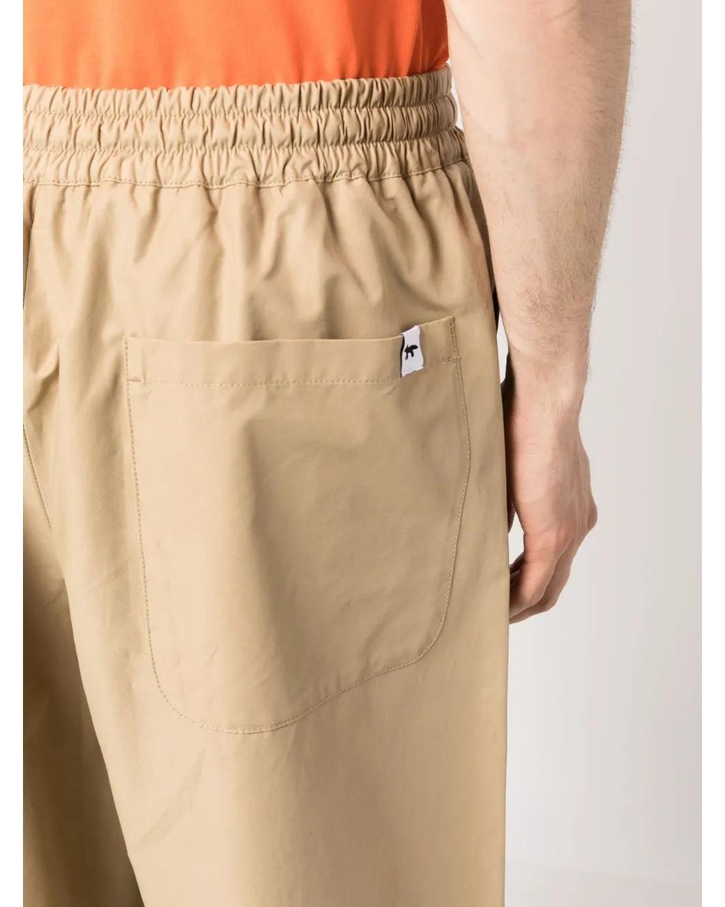 Maison Kitsuné Natural Japanese Shorts Clothing for men