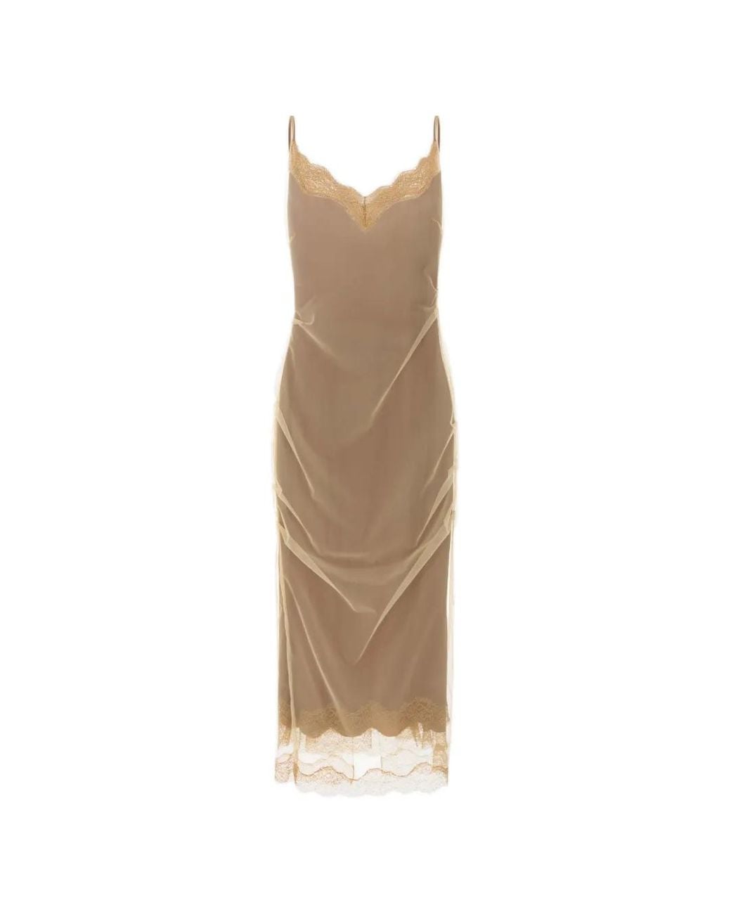 16Arlington White Andrea Midi Dress