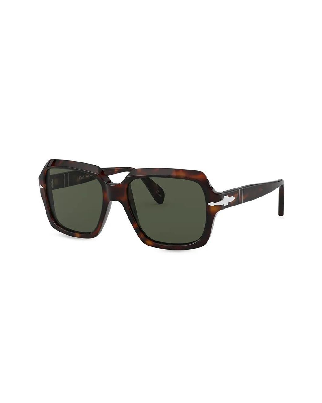 Persol Green Large Frame Sunglasses