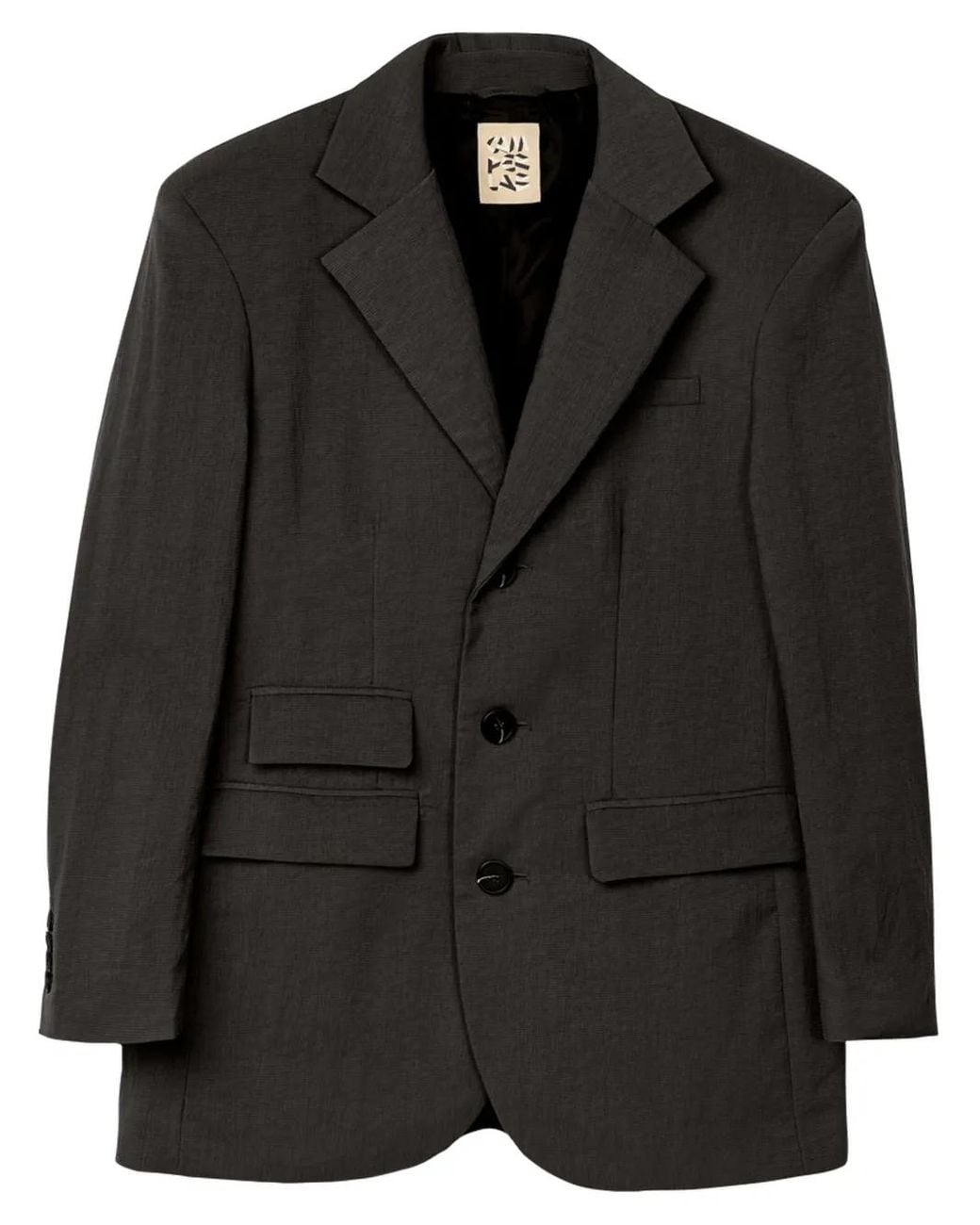 CAMPERLAB Black Flap Pocket Blazer