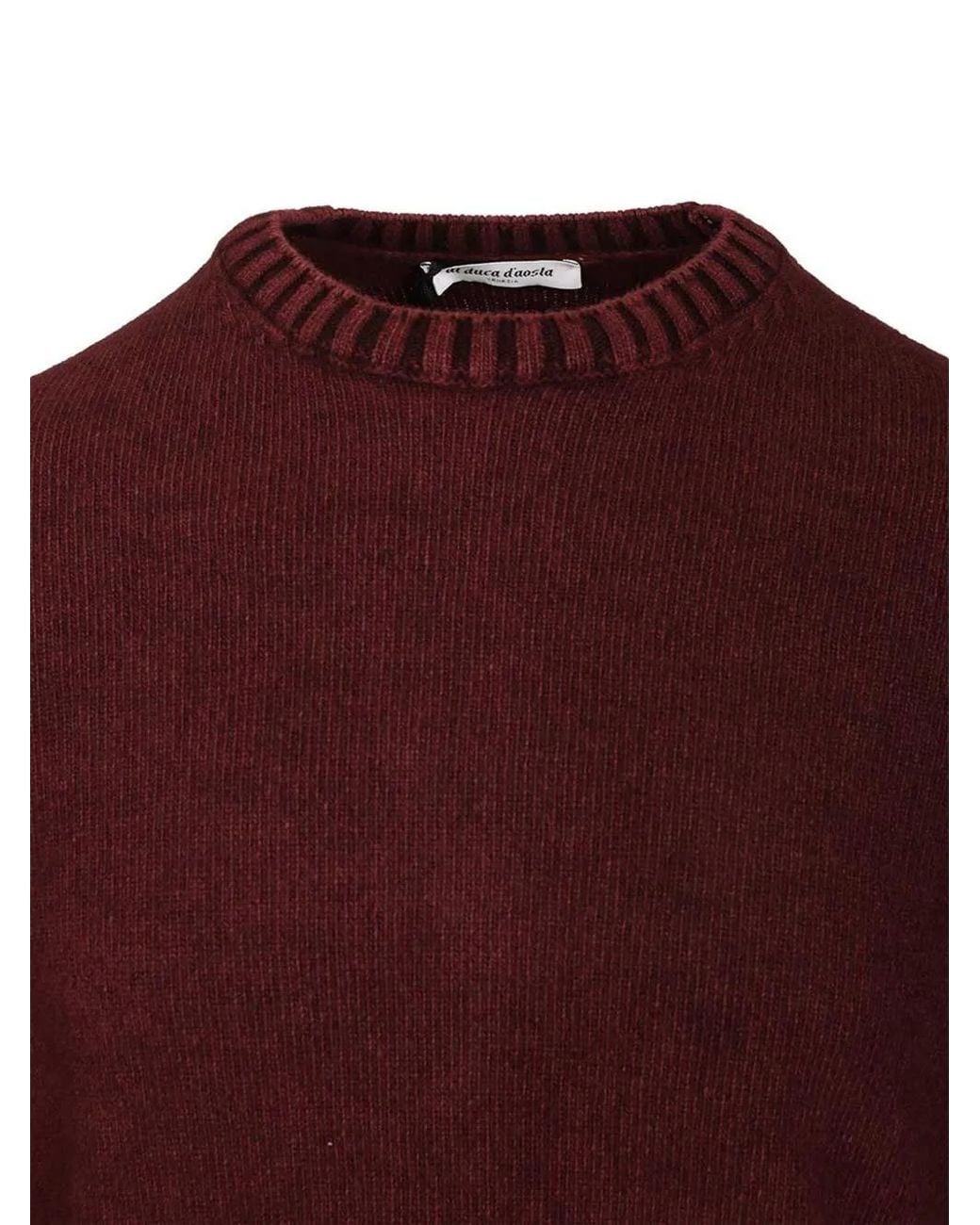 Pull À Bords Côtelés Al Duca D'aosta pour homme en coloris Red