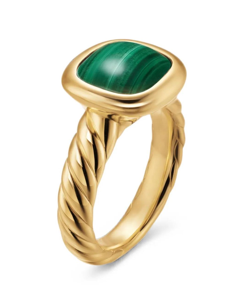 David Yurman Green Mercer Malachitring
