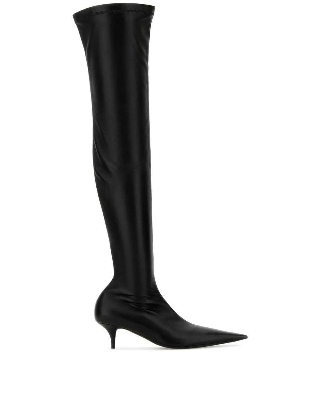 Balenciaga Black 50Mm Avenue Boots