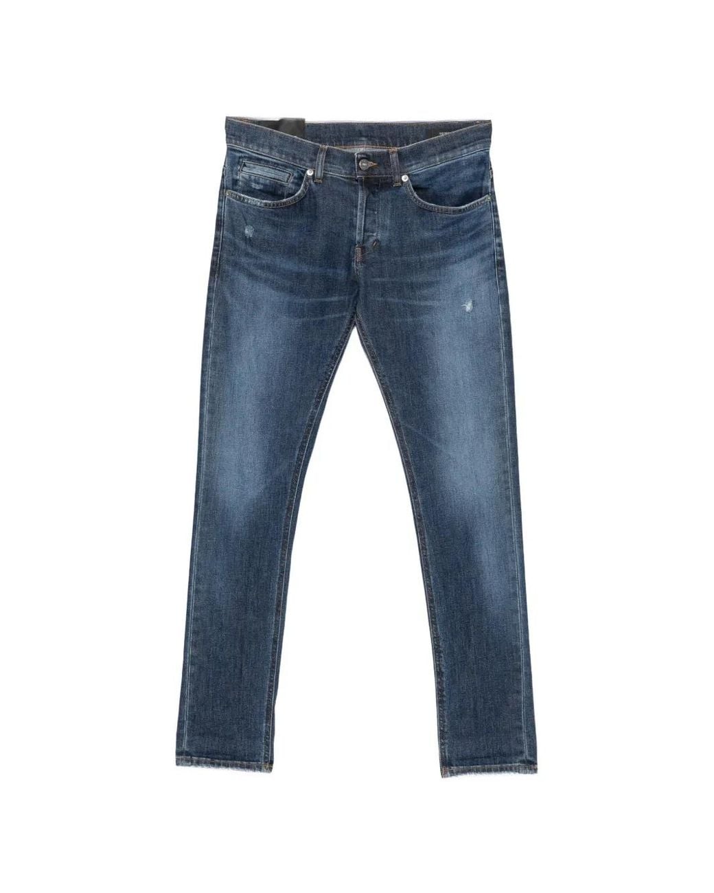 Dondup Blue George Skinny-Fit Jeans for men