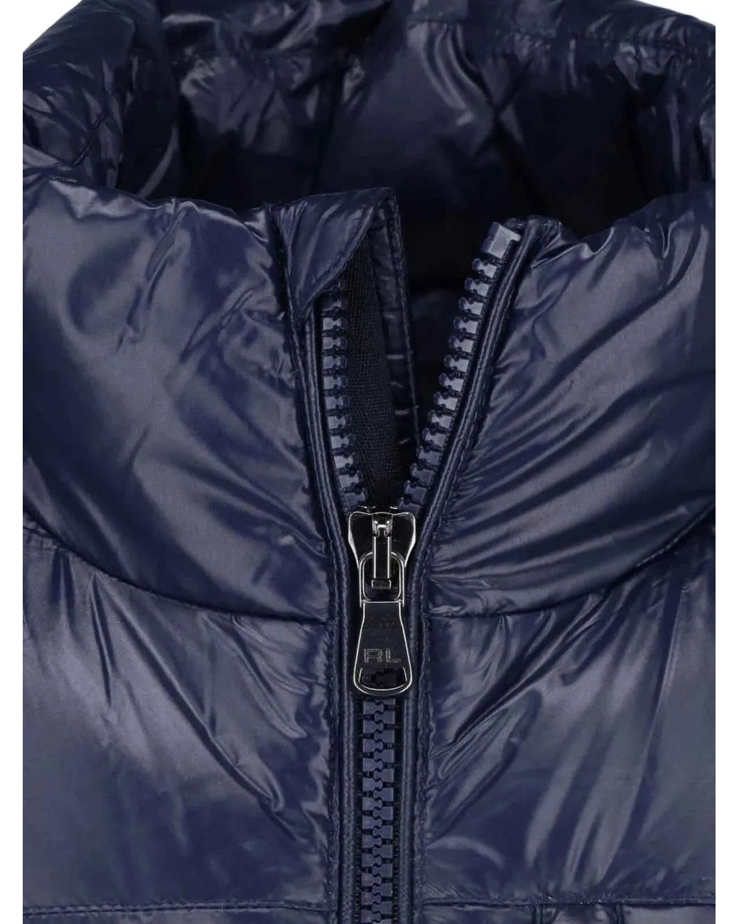 Polo Ralph Lauren Blue Quilted Zip-Up Gilet for men