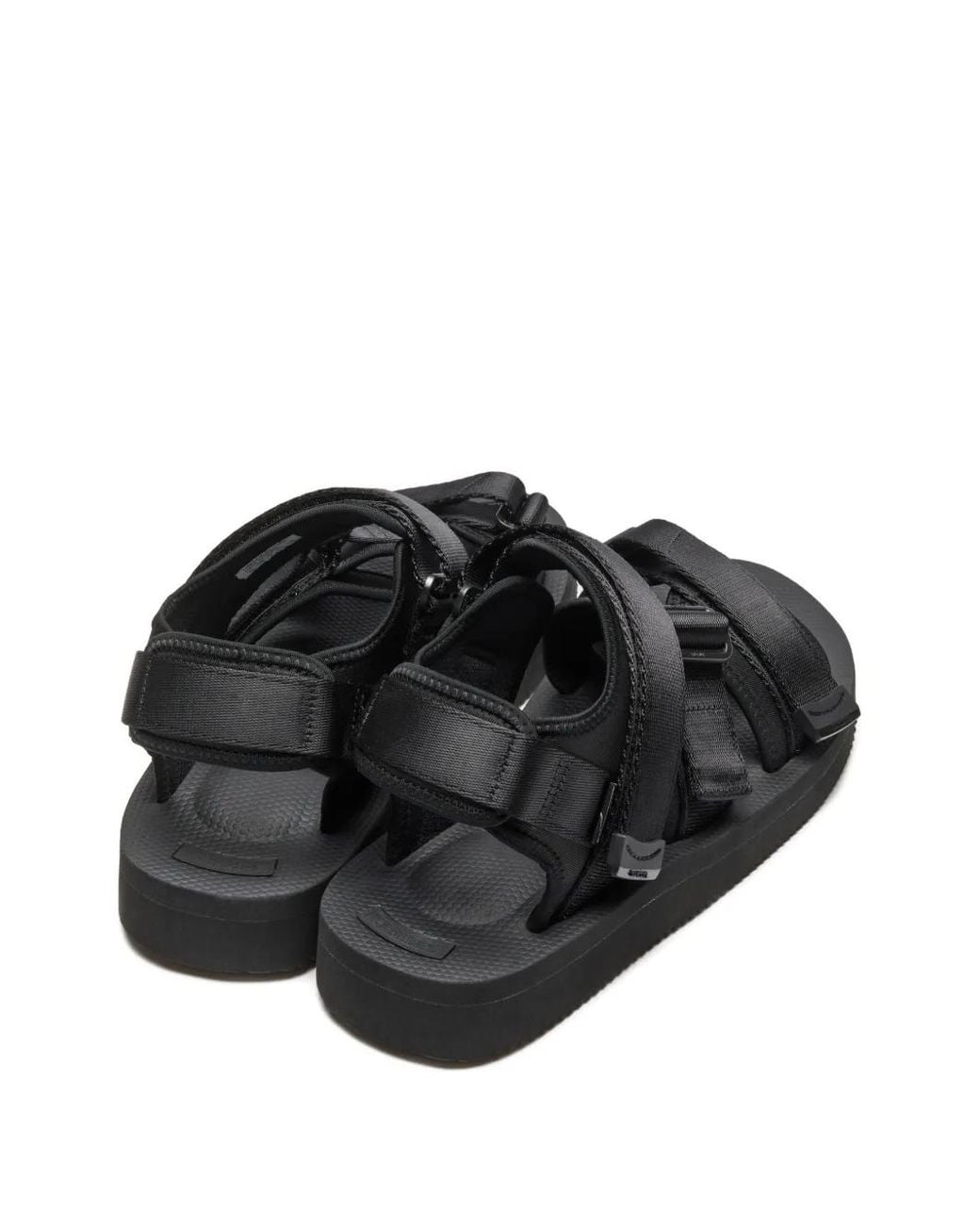 Suicoke Black Kisee-V Strappy Sandals