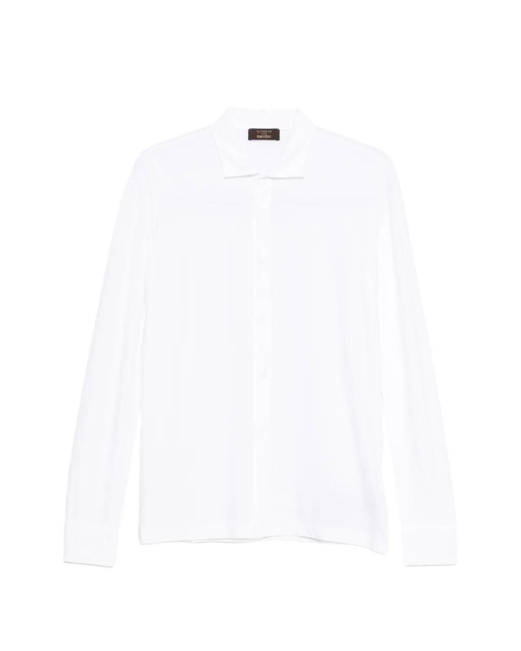 Zanone White Long-Sleeve Shirt for men