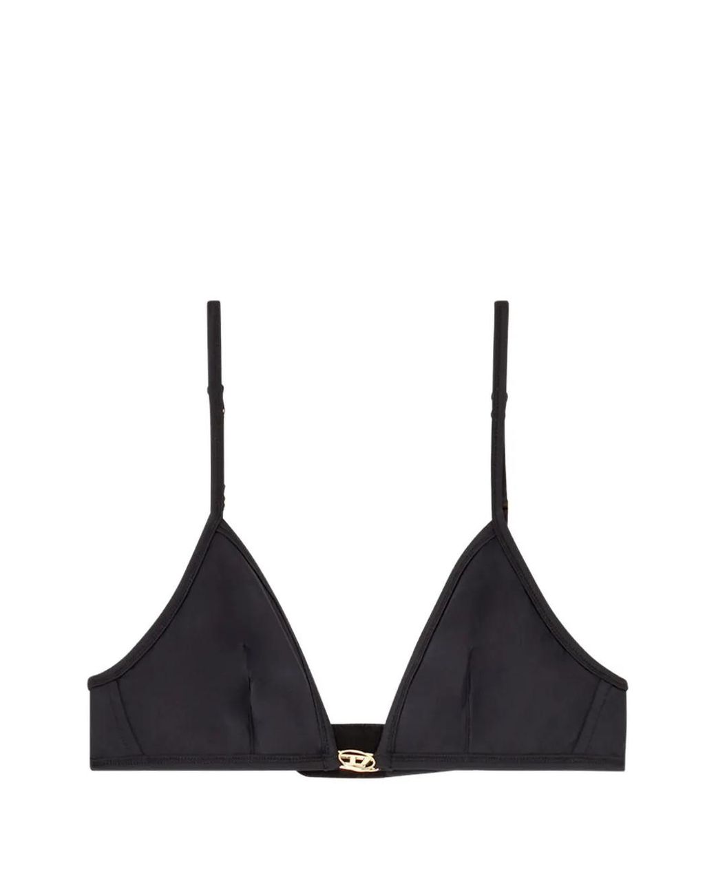 DIESEL Black Soutien-Gorge À Bonnets Triangle