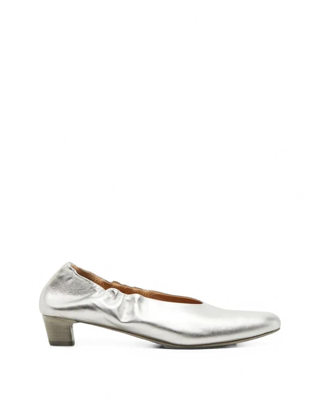 Marsèll White Scia Ruched Leather Pumps