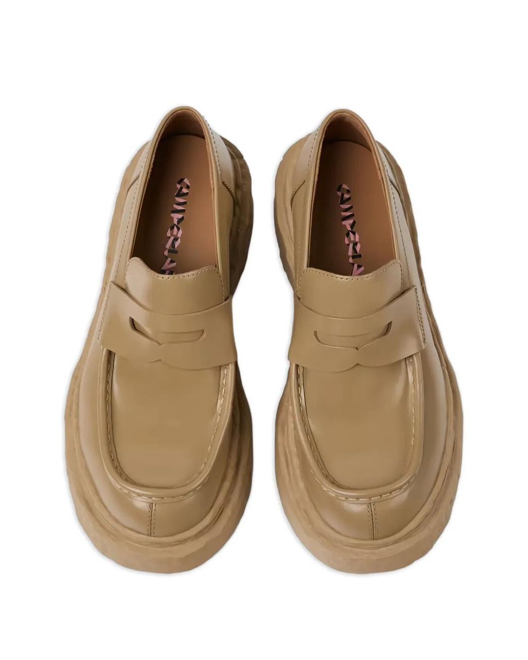 CAMPERLAB Multicolor Penny-Strap Leather Loafers