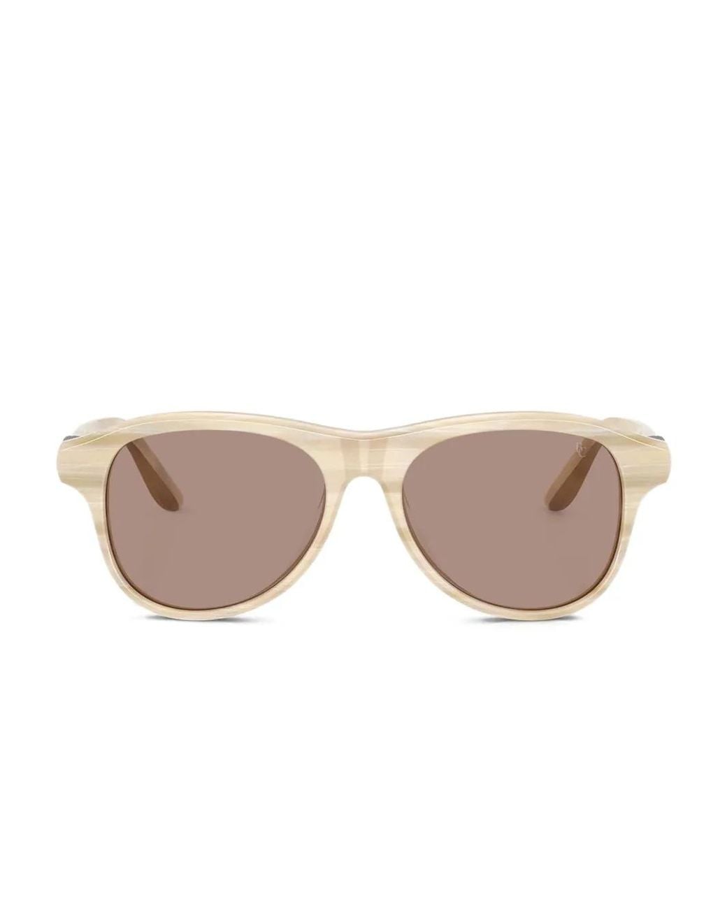 Brunello Cucinelli Pink Square-Frame Sunglasses