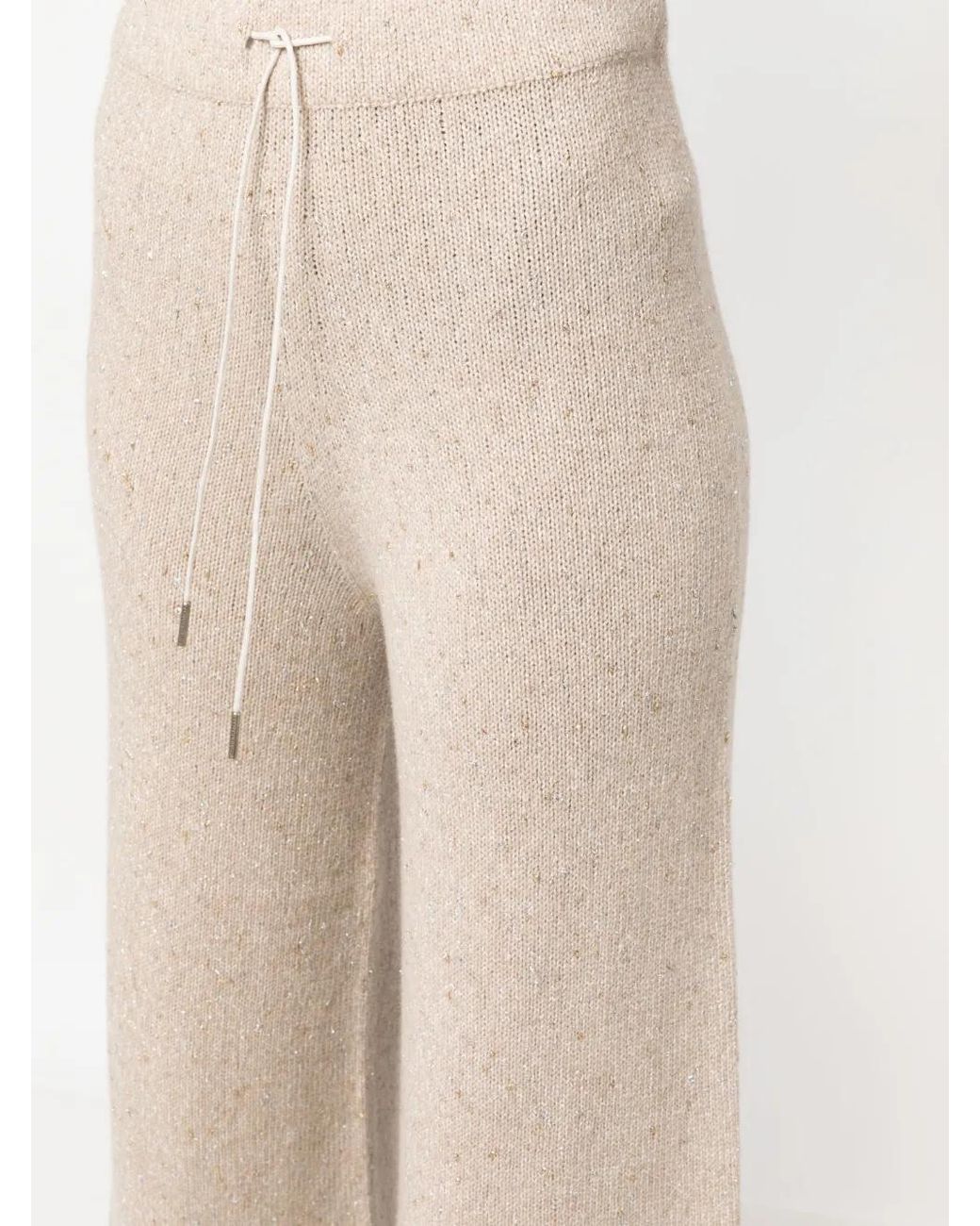 Fabiana Filippi Natural Wool Blend Trousers