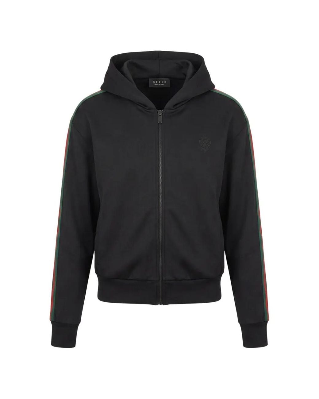 Gucci Black Zip-Up Hoodie