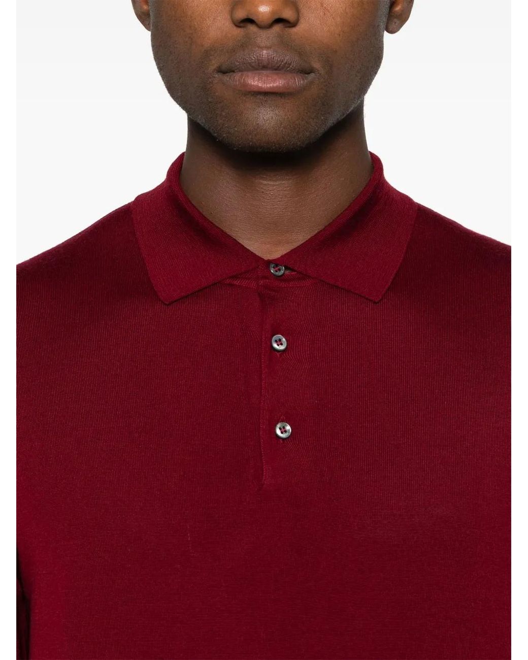Polo di Fedeli in Red da Uomo