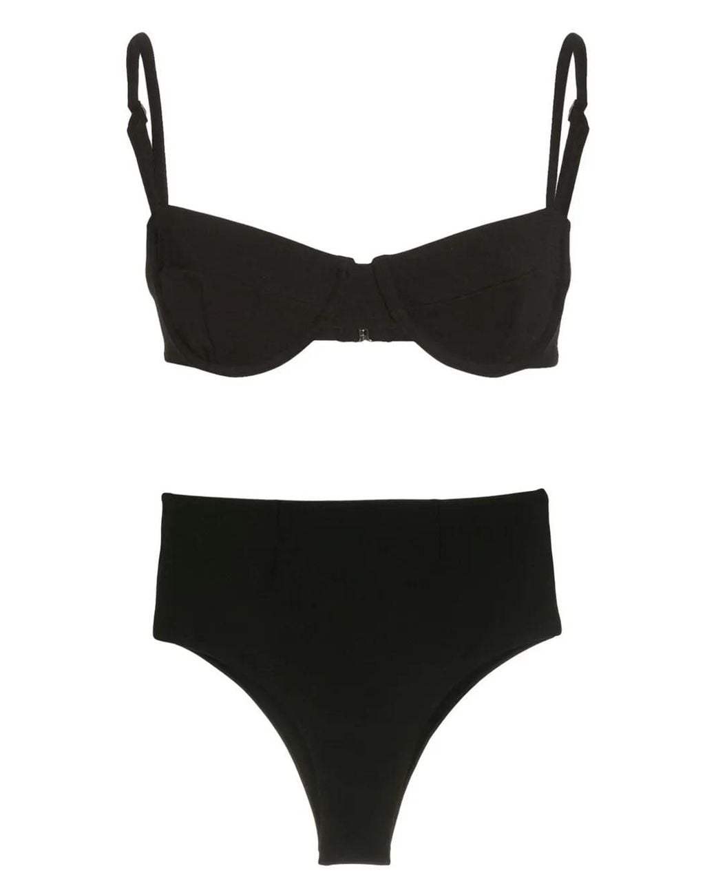 Bikini À Bonnets À Armatures Haight en coloris Black