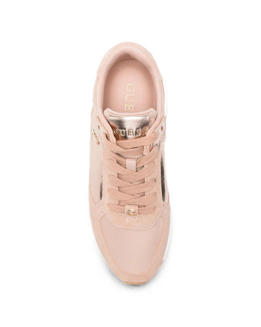Sneakers Con Inserti di Guess in Pink
