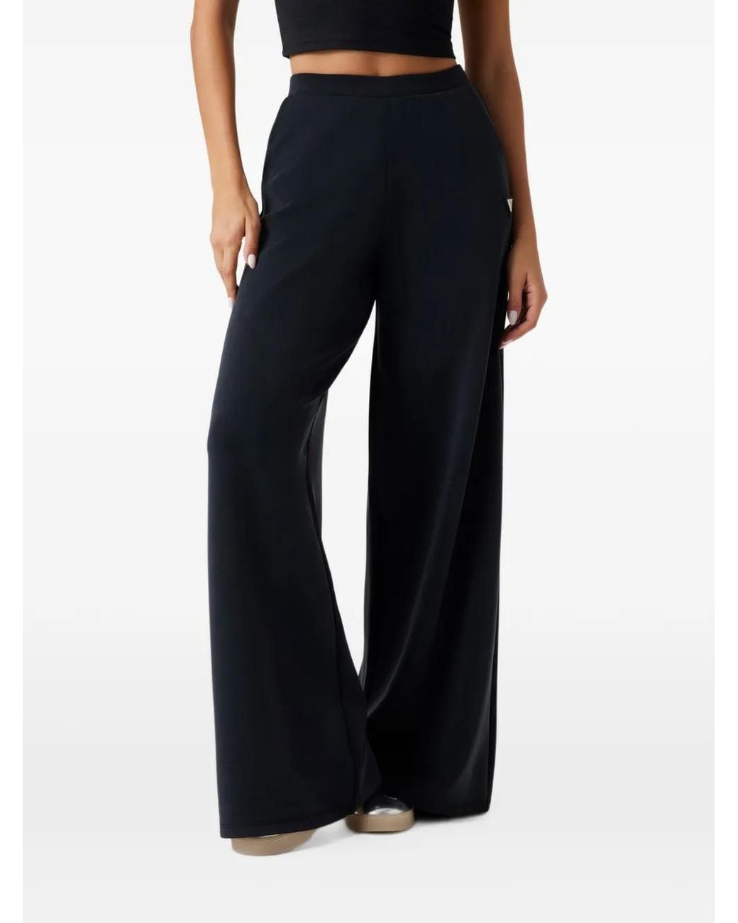 Guess Black Wide-Leg Pants