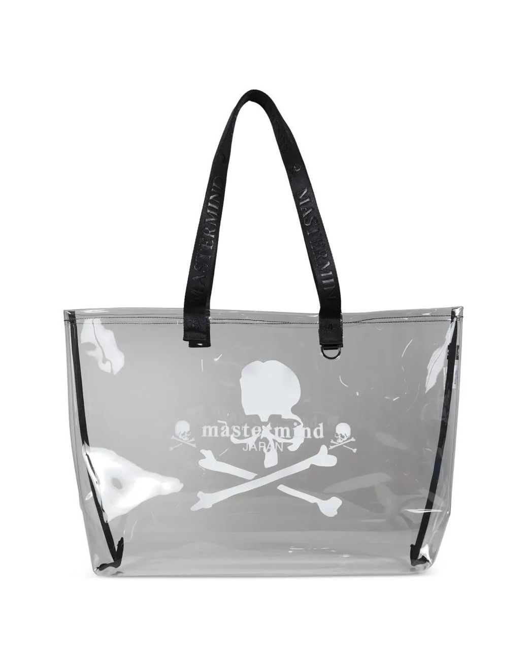 Mastermind Japan Gray Skull-Print Tote Bag for men