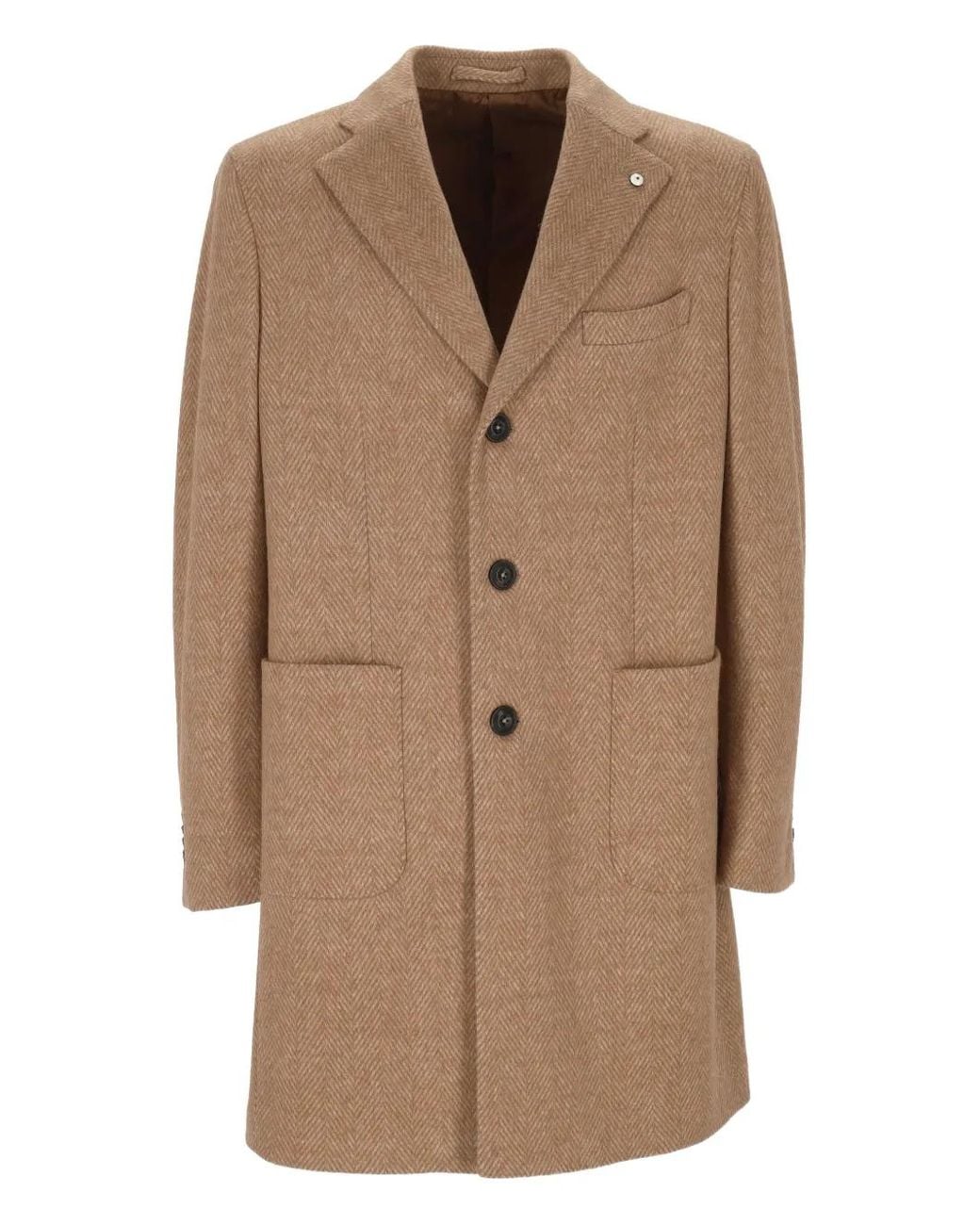 L.b.m. 1911 Brown London Coat for men