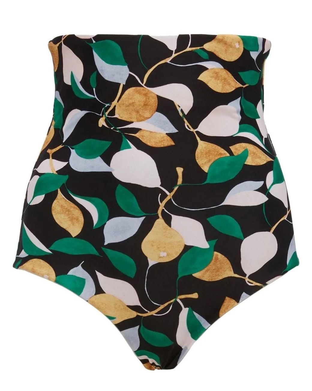 LaDoubleJ Green Giga High-Waisted Bikini Bottoms
