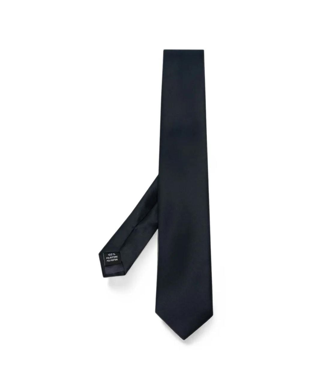Tagliatore Blue Satin-Finish Tie for men