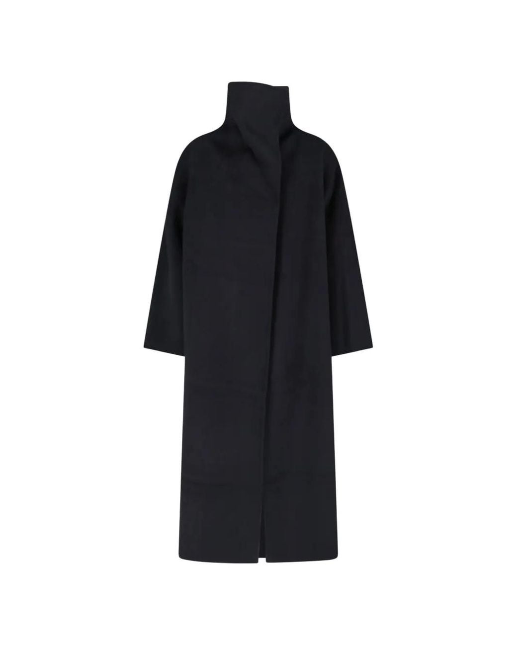 Almada Label Black Kaity Doublé High-Neck Coat