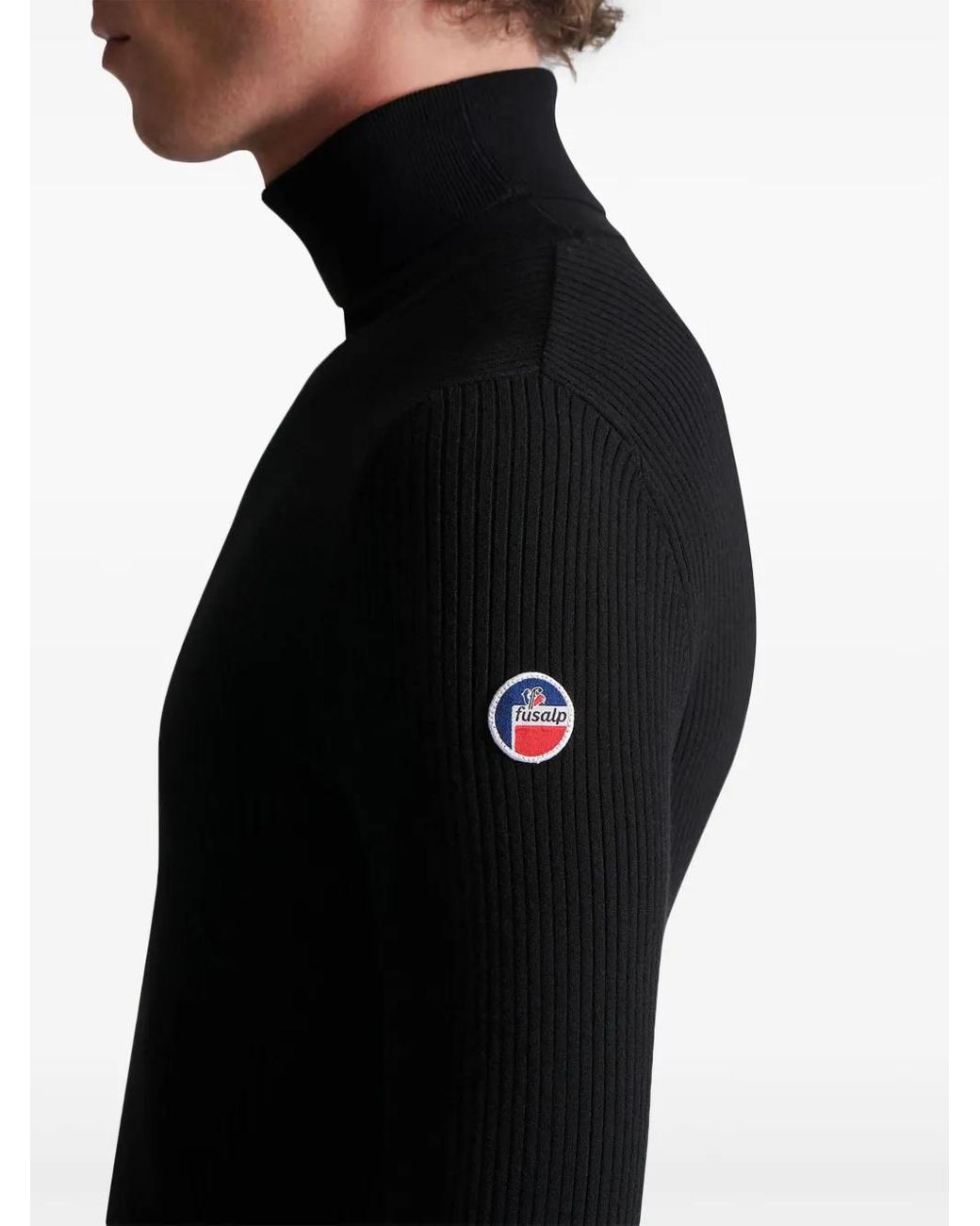 Fusalp Black Ceillac Sweater for men
