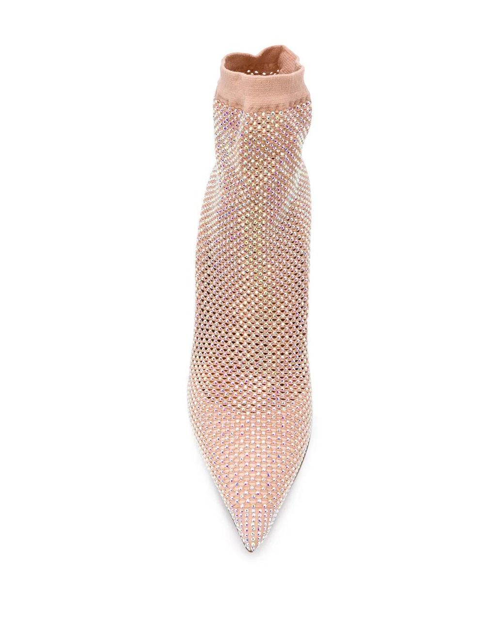 Le Silla Multicolor Crystal-Embellished Boots