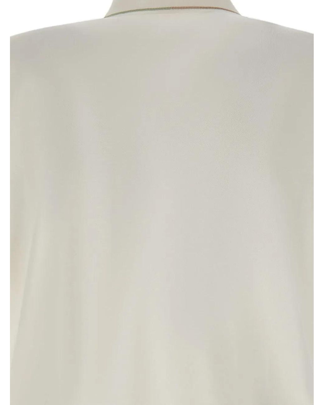 Bob Brett Gebreid Overhemd in het White voor heren