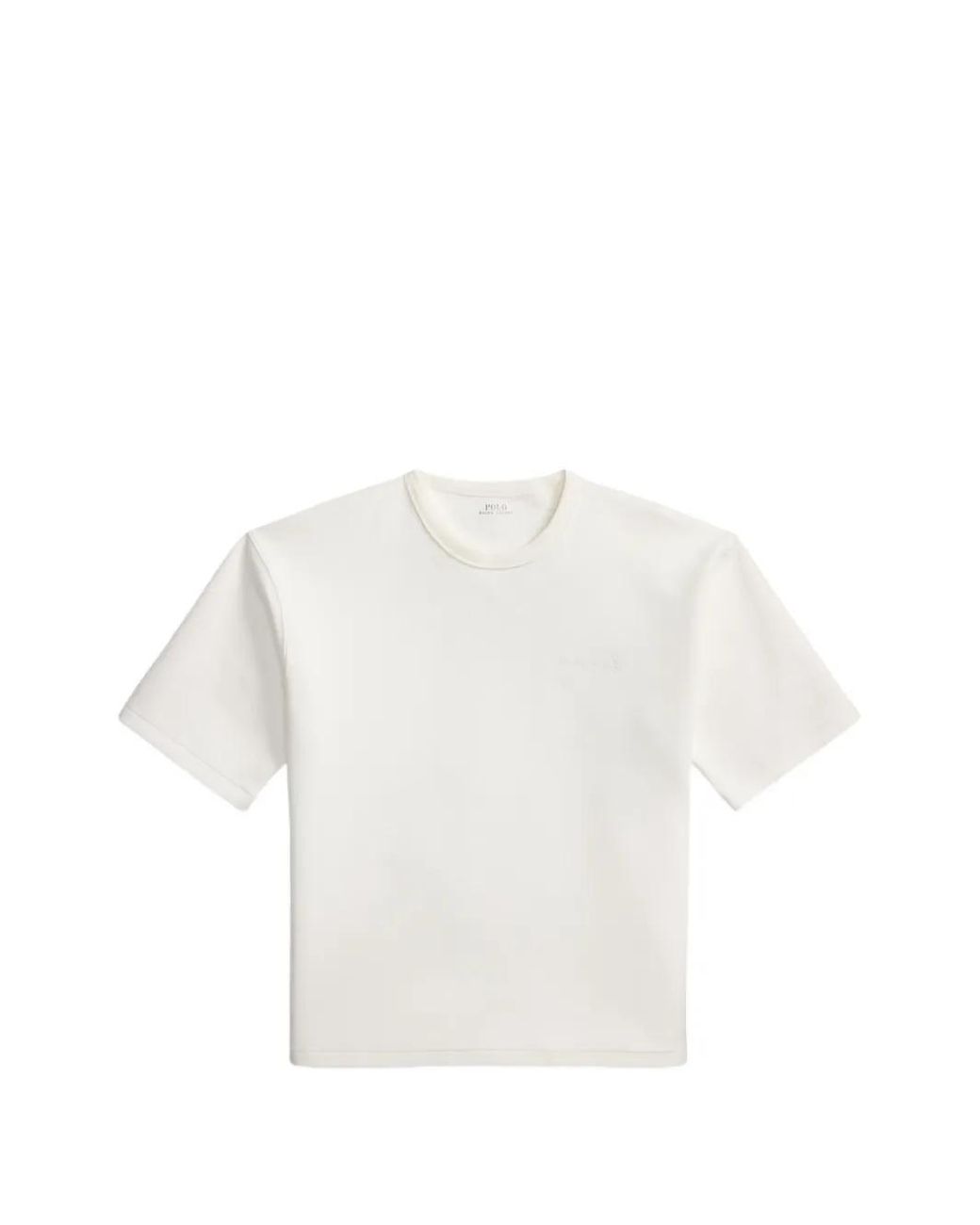 Polo Ralph Lauren White Double-Knit T-Shirt for men