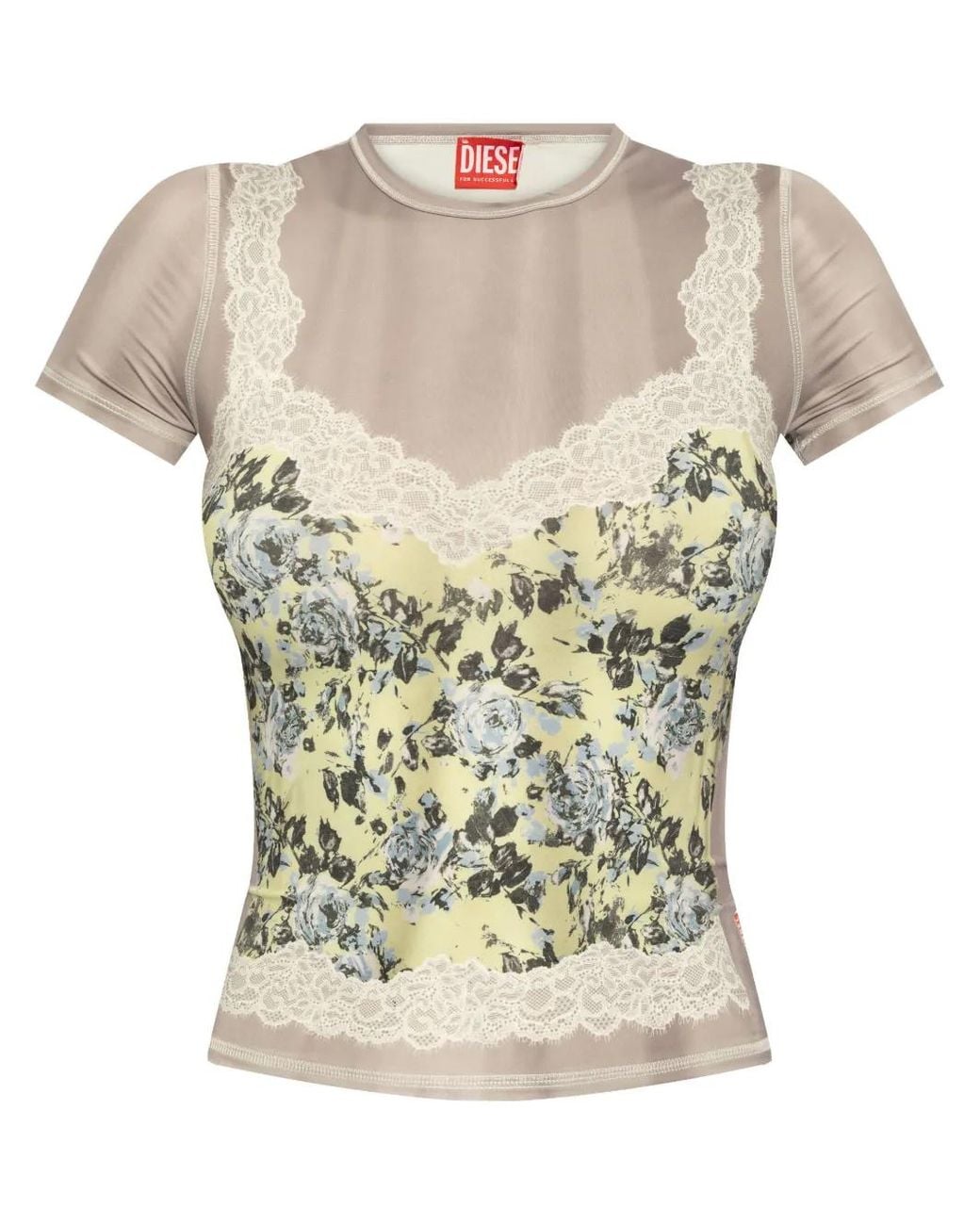 DIESEL White T-Ileni T-Shirt