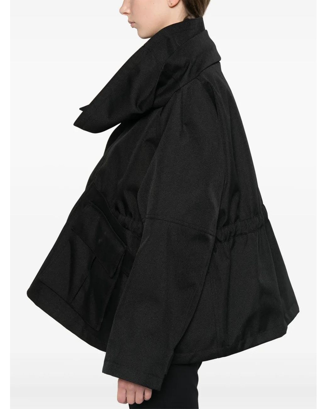 Balenciaga Black Canvas Jacket