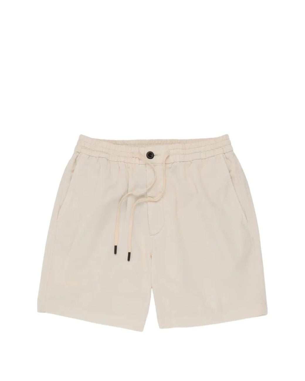 Slowear Natural Corduroy Bermuda Shorts for men
