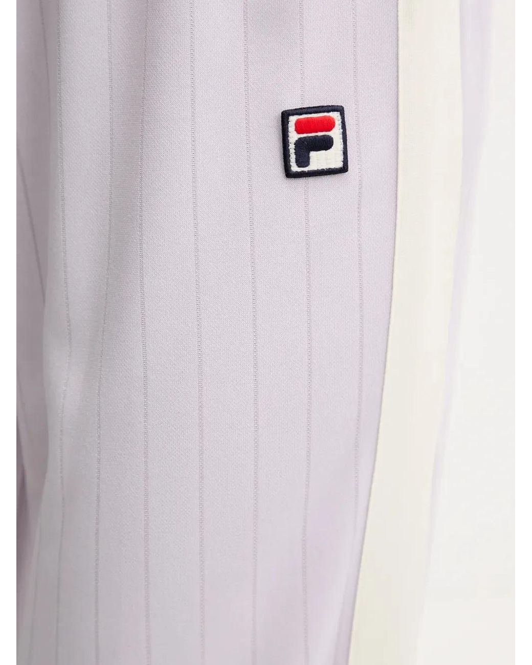 Fila White Lorce Sweatshirt Mit Logo-Patch