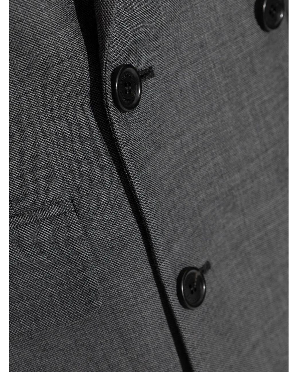 DSquared² Gray Double-Breasted Suit for men