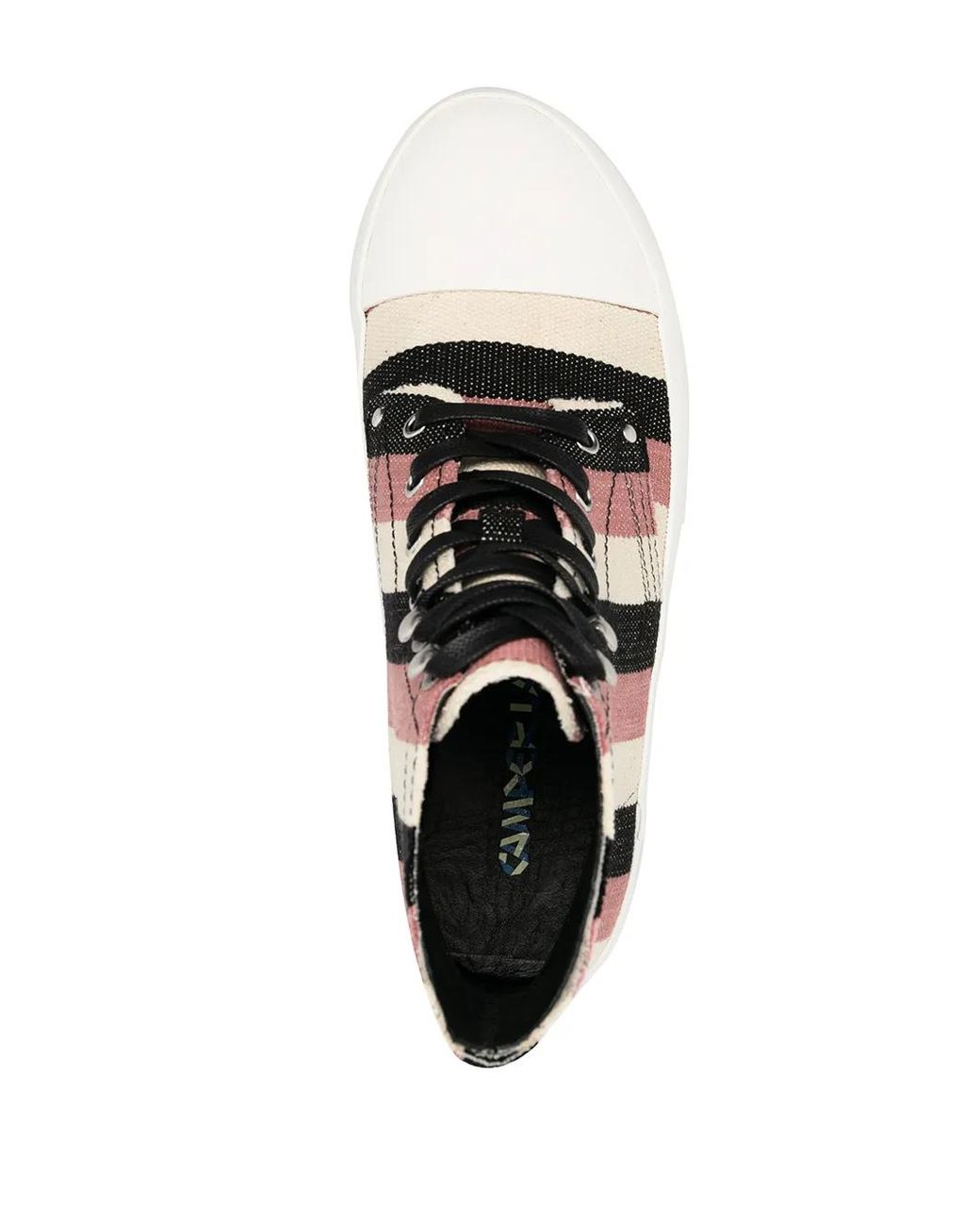 CAMPERLAB Multicolor Traktori Striped Ankle Boots for men