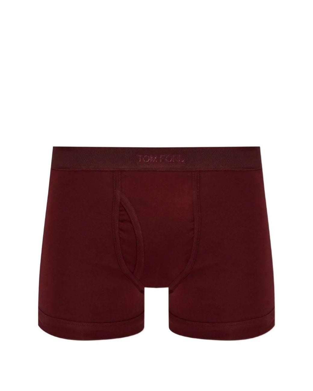 Tom Ford Purple Logo-Waistband Boxers for men