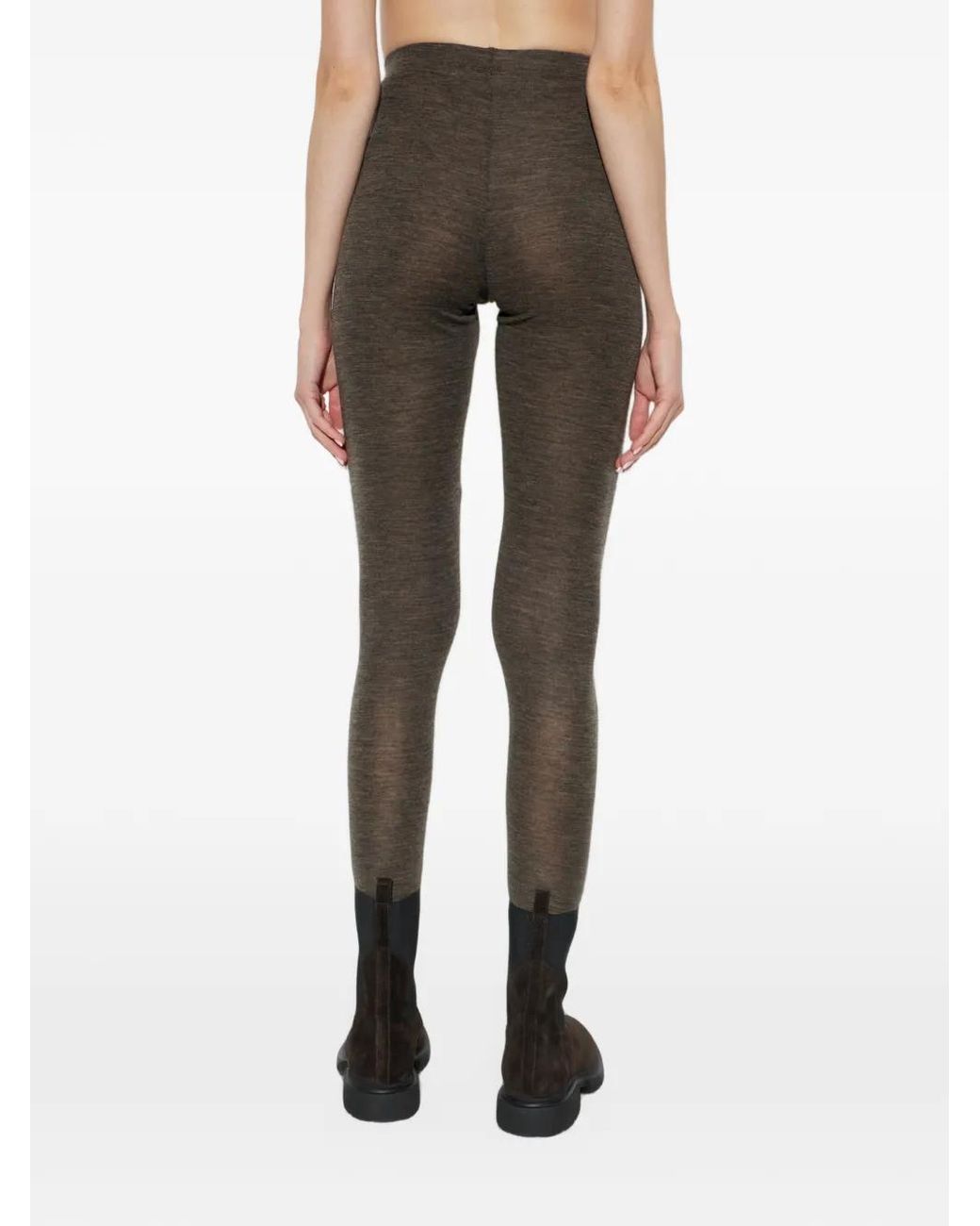 Rethinkit Studios Brown Wool Leggings