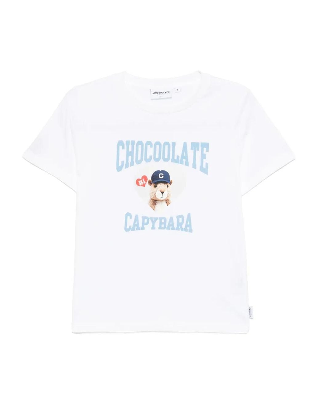 Chocoolate White Capybara T-Shirt