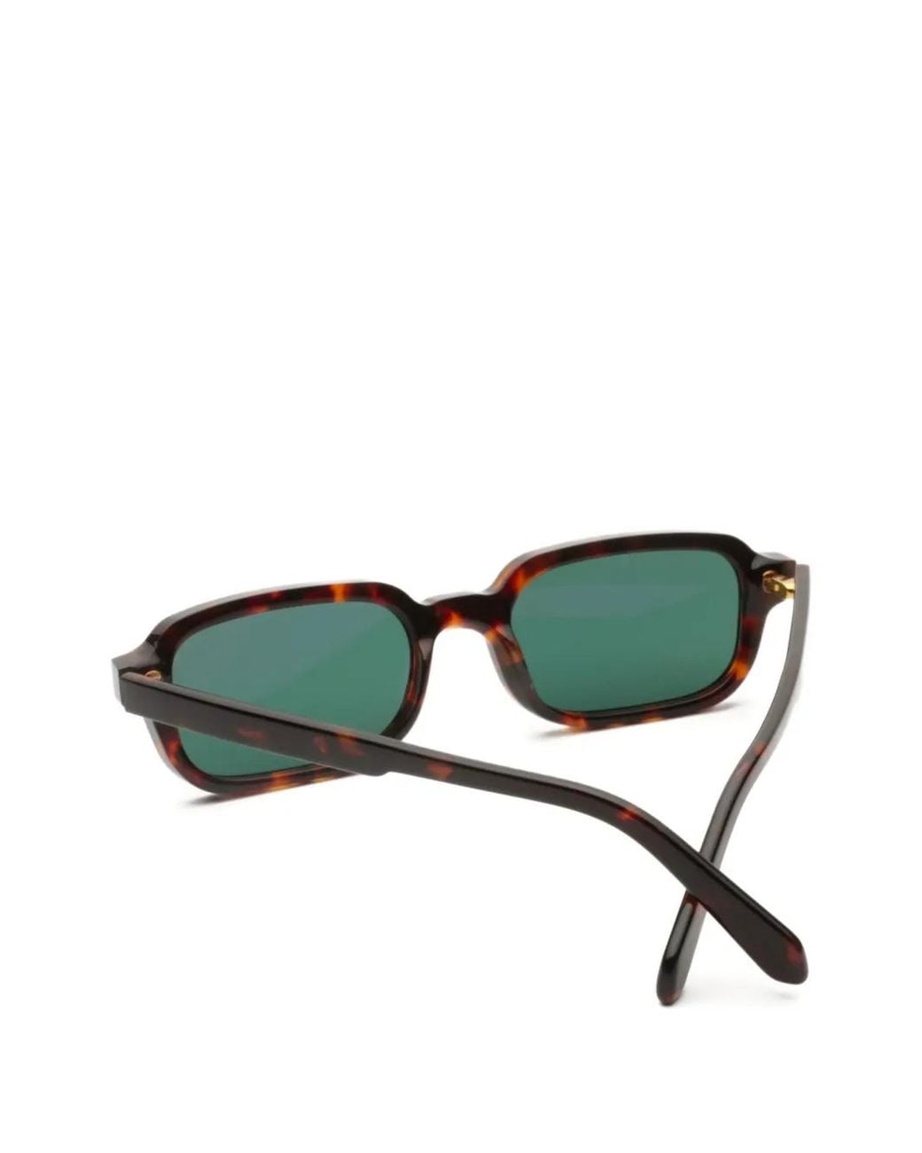 Gast Black Voce Rectangle-Frame Sunglasses