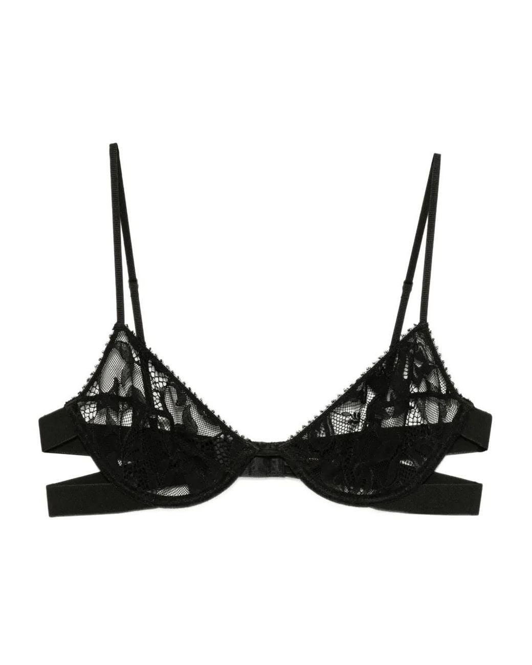 Kiki de Montparnasse Black Sophie Demi Bra