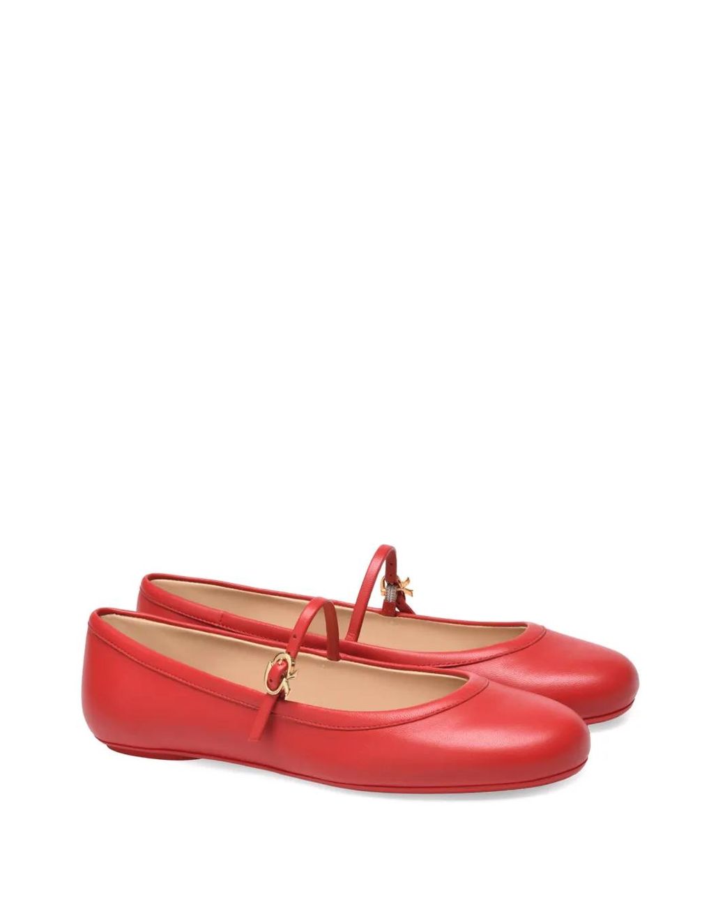 Gianvito Rossi Red Flats