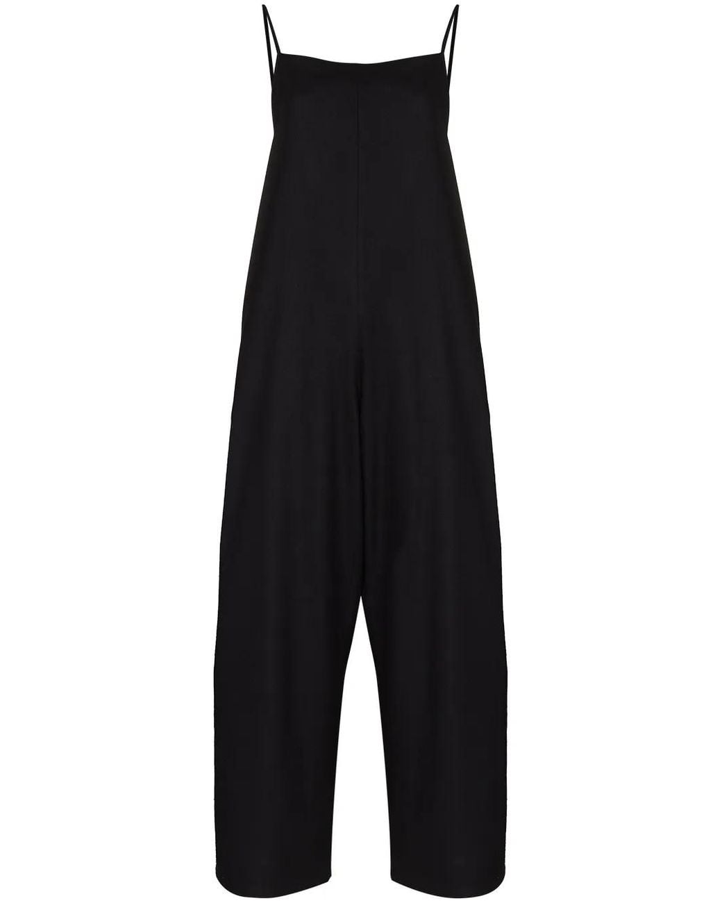 Baserange Black Yumi Sleeveless Jumpsuit
