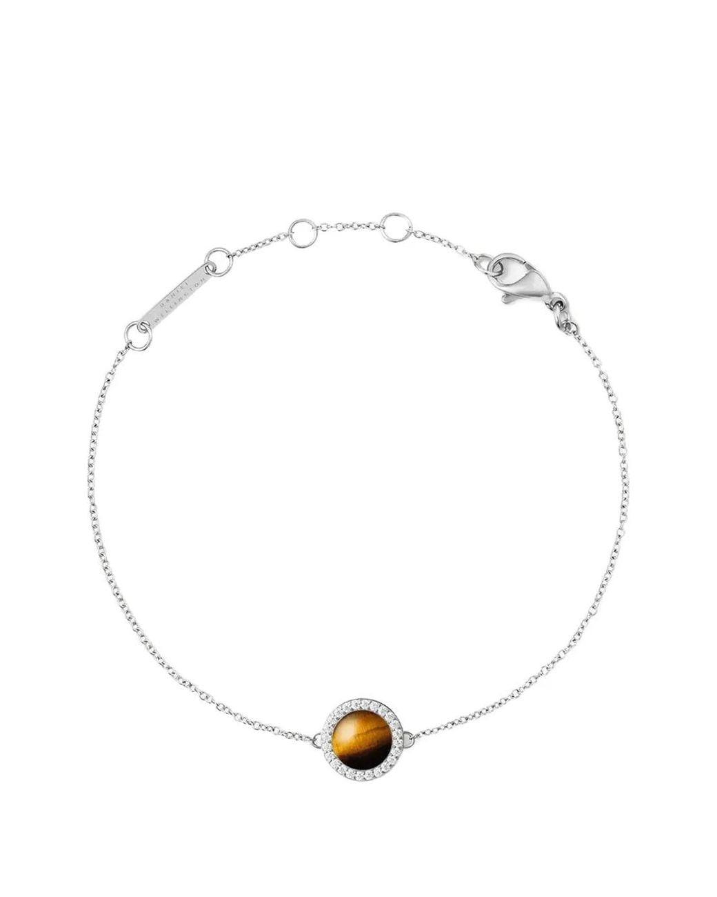 Daniel Wellington White Audrey Gemstone-Embellished Bracelet