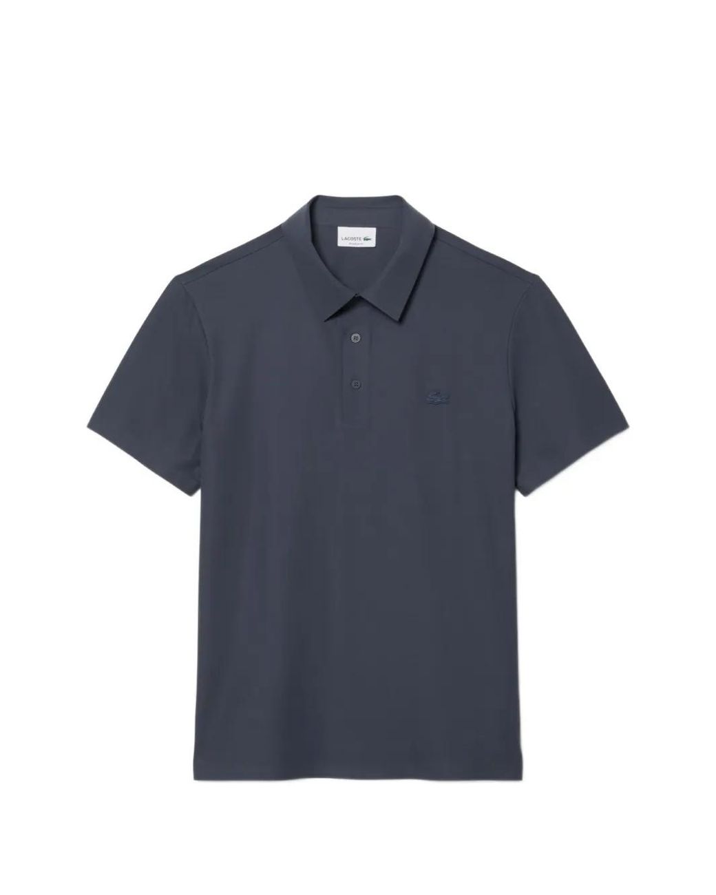 Lacoste Blue Logo-Detail Polo Shirt for men