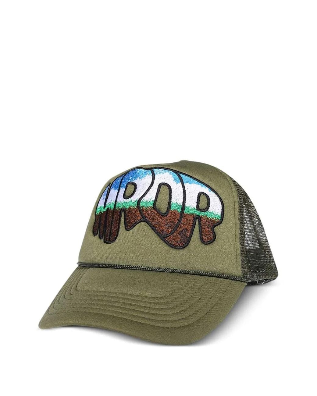 Cappello Da Baseball Mrdr di Who Decides War in Green da Uomo